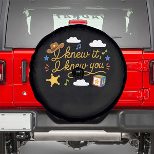 I Knew It I Knew You Funny Western Cowgirl Retro Spare Tire Cover Whimsical Nostalgic Western Graphic