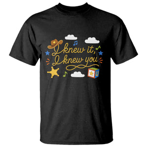 I Knew It I Knew You Funny Western Cowgirl Retro T Shirt Whimsical Nostalgic Western Graphic