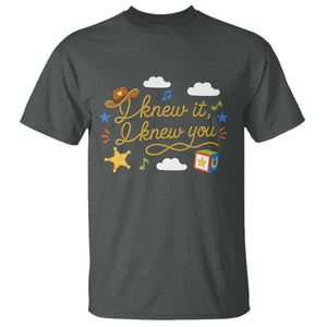 I Knew It I Knew You Funny Western Cowgirl Retro T Shirt Whimsical Nostalgic Western Graphic