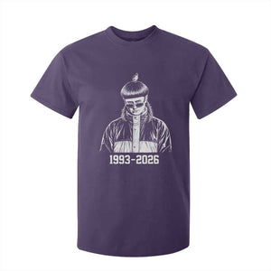 Retro Bowl Cut Music Icon Rip Memorial T Shirt For Kid 1993 2026 Internet Meme Pop Culture Fan