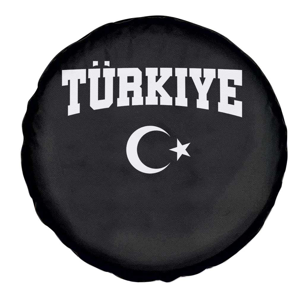 Vintage Proud Türkiye Flag Crescent and Star Spare Tire Cover Patriotic Turkish Turkey Heritage Pride TS02 Print Your Wear