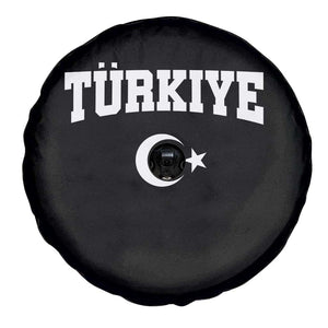Vintage Proud Türkiye Flag Crescent and Star Spare Tire Cover Patriotic Turkish Turkey Heritage Pride TS02 Print Your Wear