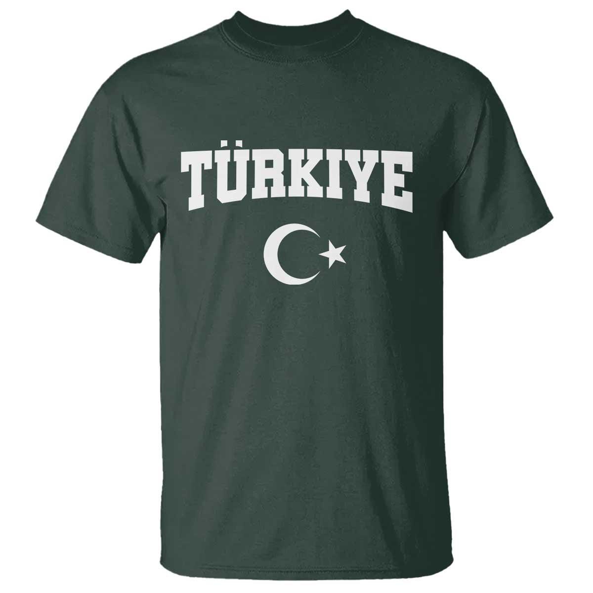 Vintage Proud Türkiye Flag Crescent and Star T Shirt Patriotic Turkish Turkey Heritage Pride