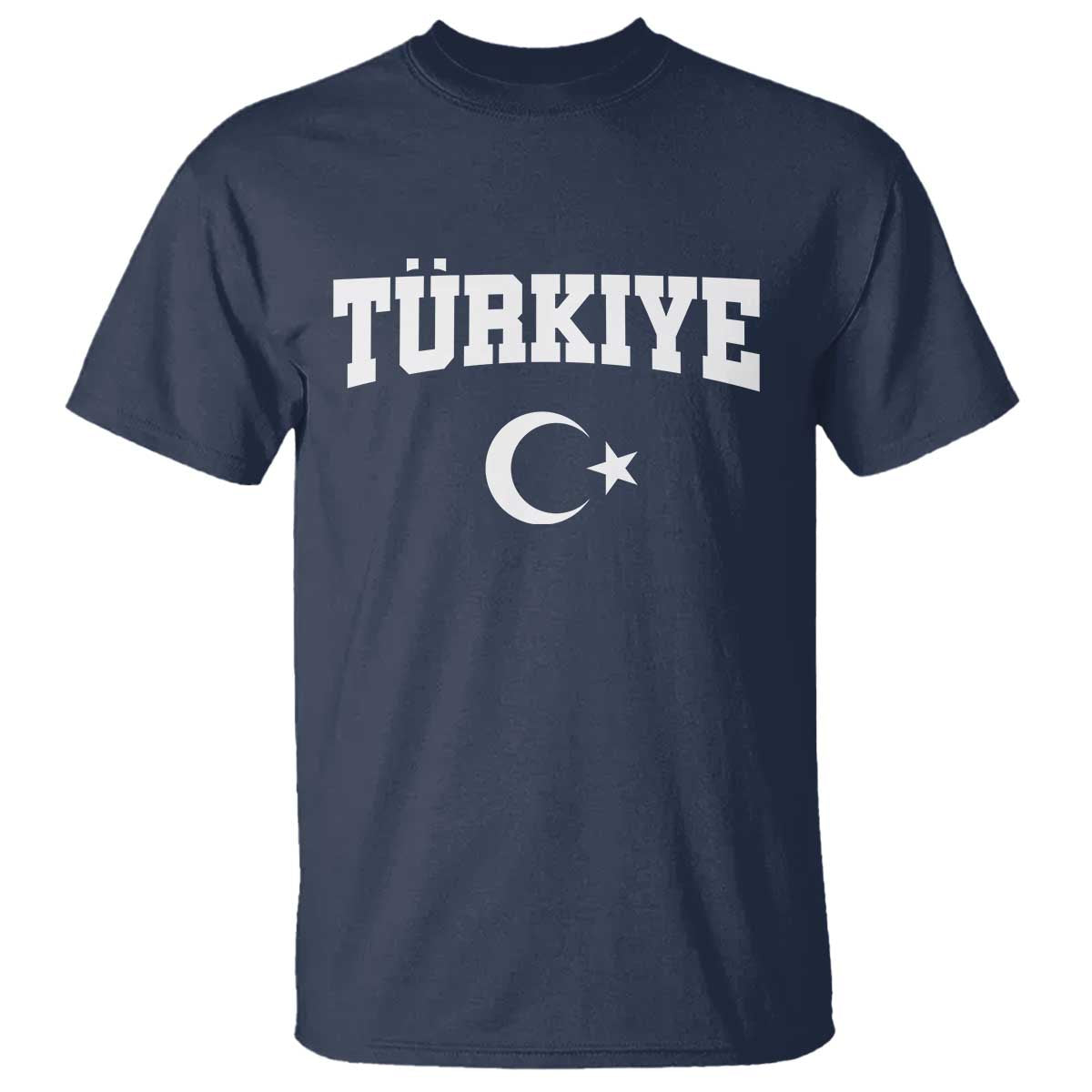 Vintage Proud Türkiye Flag Crescent and Star T Shirt Patriotic Turkish Turkey Heritage Pride