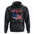 Trump Raised Fist Hoodie Fight Pennsylvania July 13 2024 American Flag TS02 Black Print Your Wear