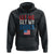 Funny Trump 2024 Hoodie Let Me Get My Shoes American Flag TS02 Black Print Your Wear