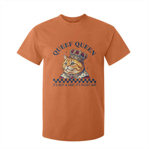 Queef Queen Its Not A Fart Royal Cat T Shirt For Kid Funny Adult Humor Gag Graphic