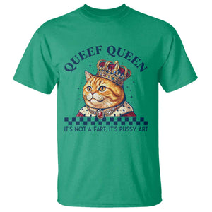 Queef Queen Its Not A Fart Royal Cat T Shirt Funny Adult Humor Gag Graphic