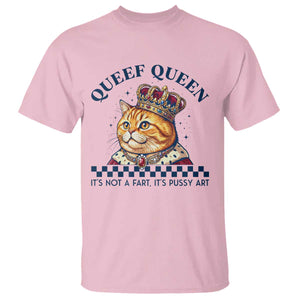 Queef Queen Its Not A Fart Royal Cat T Shirt Funny Adult Humor Gag Graphic