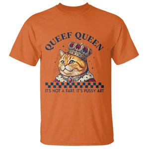 Queef Queen Its Not A Fart Royal Cat T Shirt Funny Adult Humor Gag Graphic
