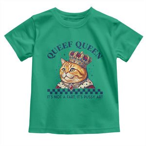 Queef Queen Its Not A Fart Royal Cat Toddler T Shirt Funny Adult Humor Gag Graphic