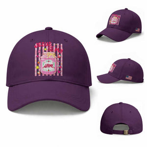 Cute Christian Faith Preppy Graphic Baseball Cap Jesus Is My Jam Strawberry Fruit Jar