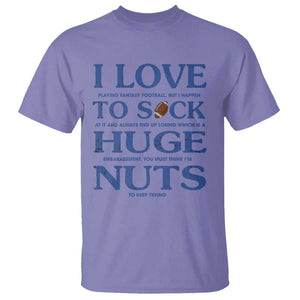 Fantasy Football T Shirt I Love Playing I Suck At TS02 Violet Printyourwear