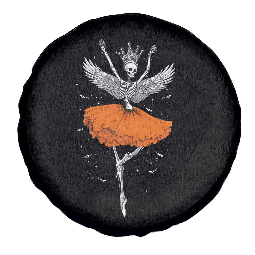 Skeleton Ballerina Spare Tire Cover Skeleton Ballerina Tutu Ballet Dance Girl Dancing Skeleton Halloween Costume Girls TS02 Print Your Wear