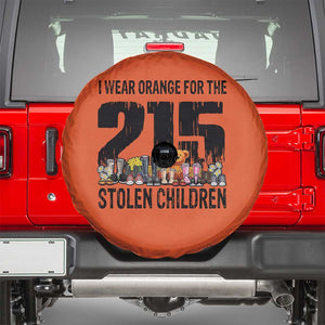 I Wear Orange For The 215 Stolen Children Spare Tire Cover Native Child Tribute 215 Memorial Awareness TS02 Orange Print Your Wear