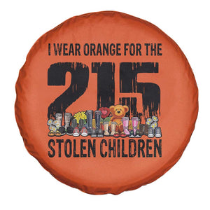 I Wear Orange For The 215 Stolen Children Spare Tire Cover Native Child Tribute 215 Memorial Awareness TS02 Print Your Wear