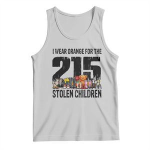 I Wear Orange For The 215 Stolen Children Tank Top Native Child Tribute 215 Memorial Awareness TS02 Ash Print Your Wear