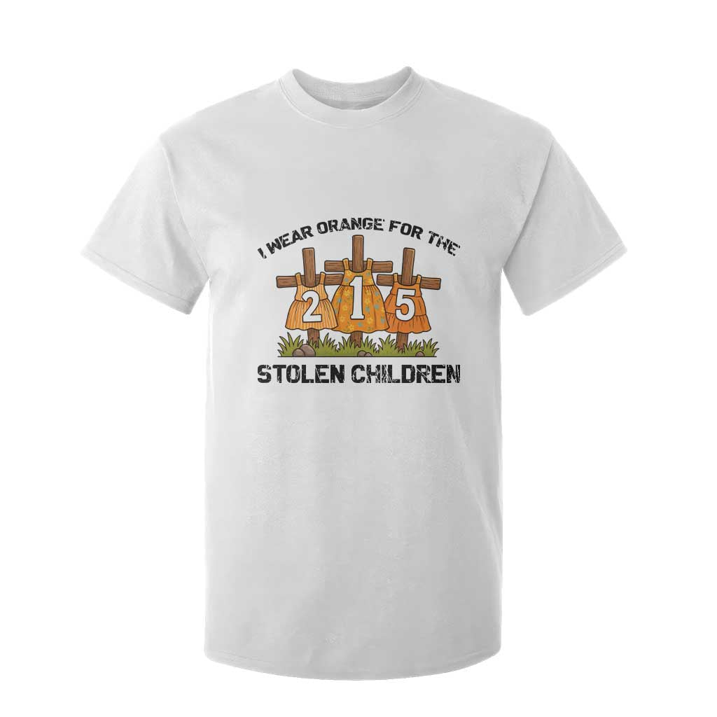 Orange Shirt Day T Shirt For Kid I Wear Orange For The 215 Stolen Children TS02 White Print Your Wear