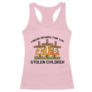Orange Shirt Day Racerback Tank Top I Wear Orange For The 215 Stolen Children TS02 Light Pink Print Your Wear