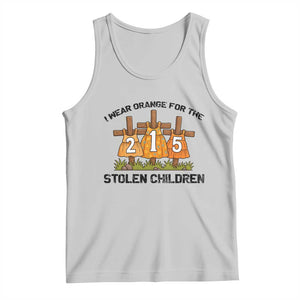 Orange Shirt Day Tank Top I Wear Orange For The 215 Stolen Children TS02 Ash Print Your Wear