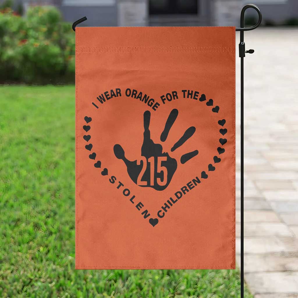 Orange Shirt Day Garden Flag I Wear Orange For The Stolen Children 215 Memorial Tribute TS02 Print Your Wear