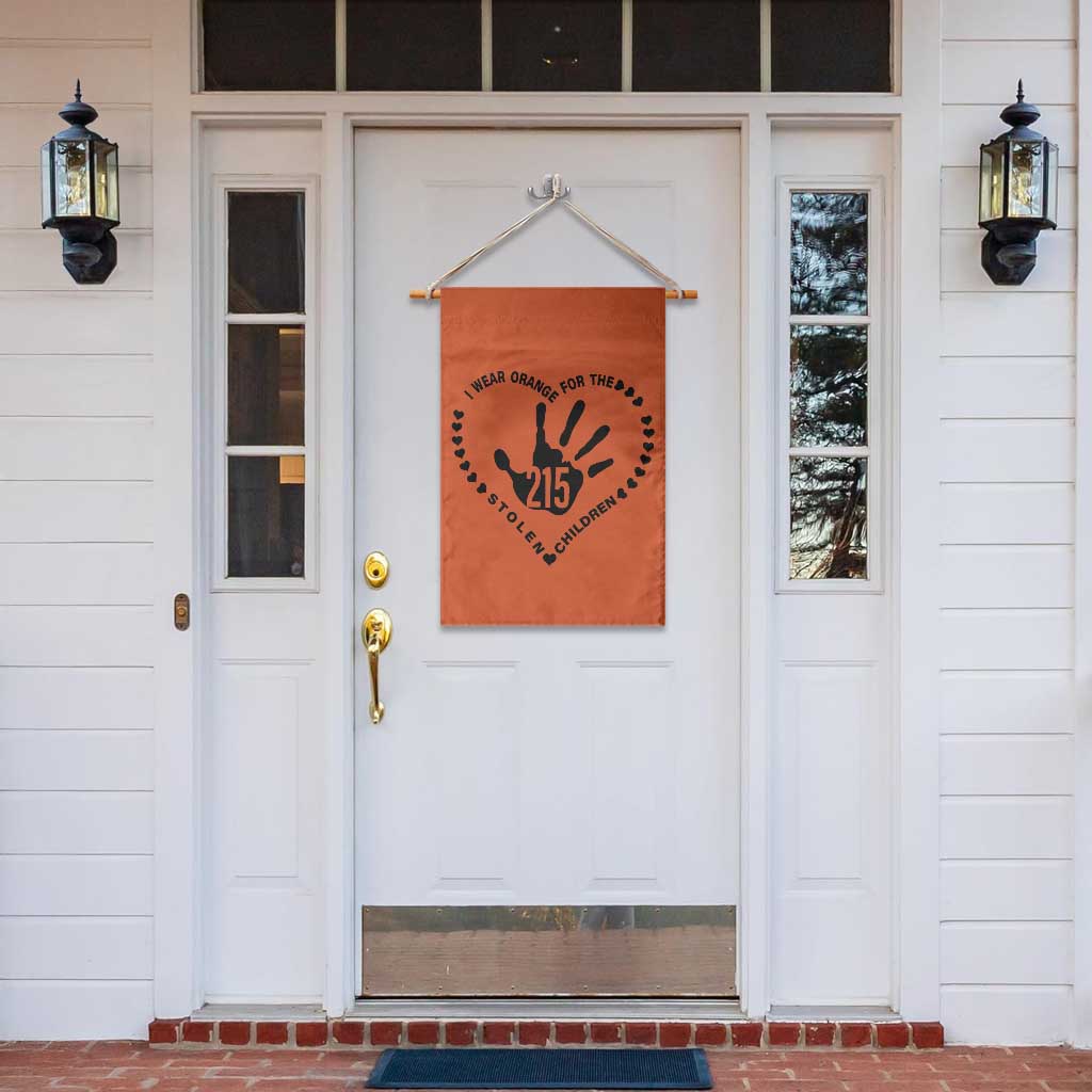 Orange Shirt Day Garden Flag I Wear Orange For The Stolen Children 215 Memorial Tribute TS02 Print Your Wear