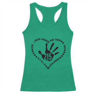 Orange Shirt Day Racerback Tank Top I Wear Orange For The Stolen Children 215 Memorial Tribute TS02 Irish Green Print Your Wear