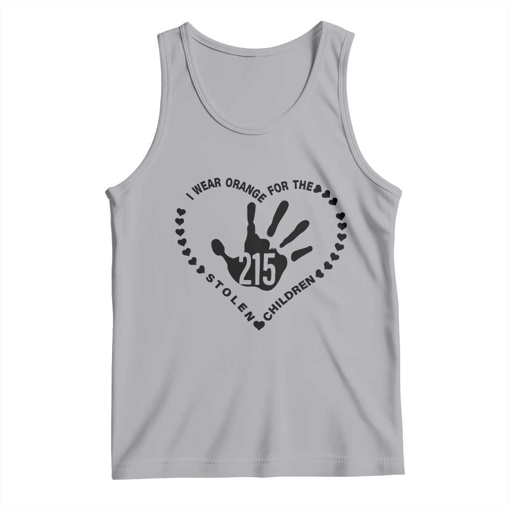 Orange Shirt Day Tank Top I Wear Orange For The Stolen Children 215 Memorial Tribute TS02 Athletic Heather Print Your Wear