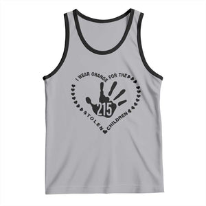Orange Shirt Day Tank Top I Wear Orange For The Stolen Children 215 Memorial Tribute TS02 Athletic Heather Black Print Your Wear