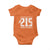 I Wear Orange For The 215 Stolen Children Baby Onesie Orange Shirt Day 215 Memorial Awareness TS02 Orange Print Your Wear