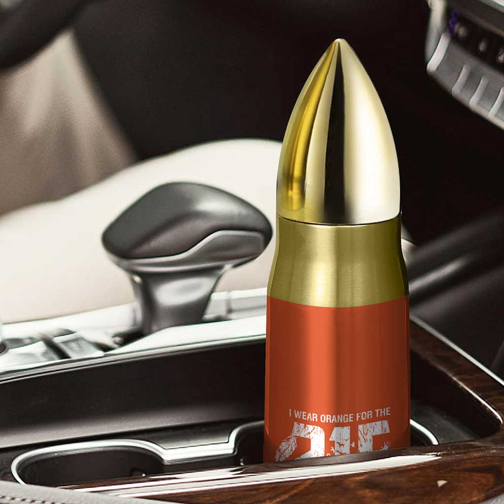 I Wear Orange For The 215 Stolen Children Bullet Tumbler Orange Shirt Day 215 Memorial Awareness TS02 Print Your Wear