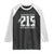 I Wear Orange For The 215 Stolen Children Raglan Shirt Orange Shirt Day 215 Memorial Awareness TS02 Black White Print Your Wear