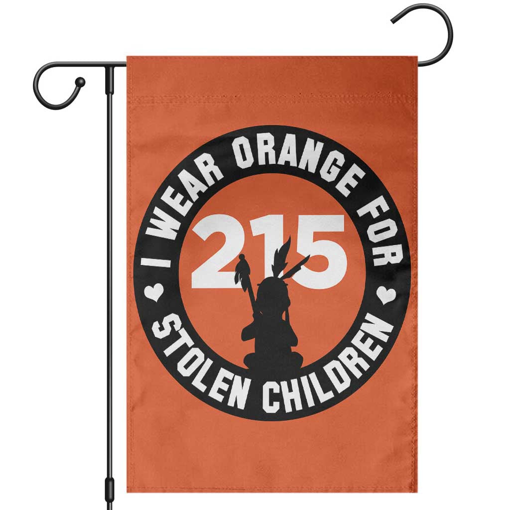 Orange Shirt Day 215 Memorial Garden Flag I Wear Orange For Stolen Children Indigenous Tribute TS02 Orange Print Your Wear