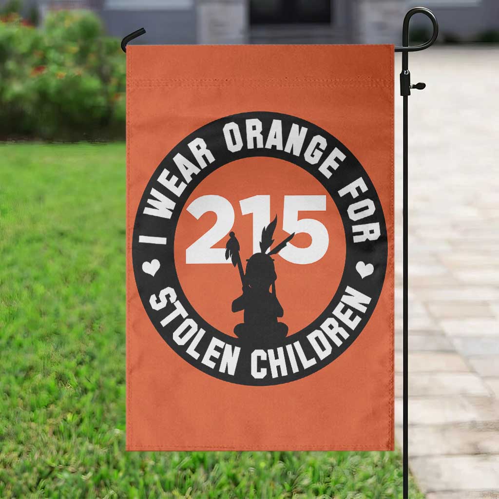Orange Shirt Day 215 Memorial Garden Flag I Wear Orange For Stolen Children Indigenous Tribute TS02 Print Your Wear