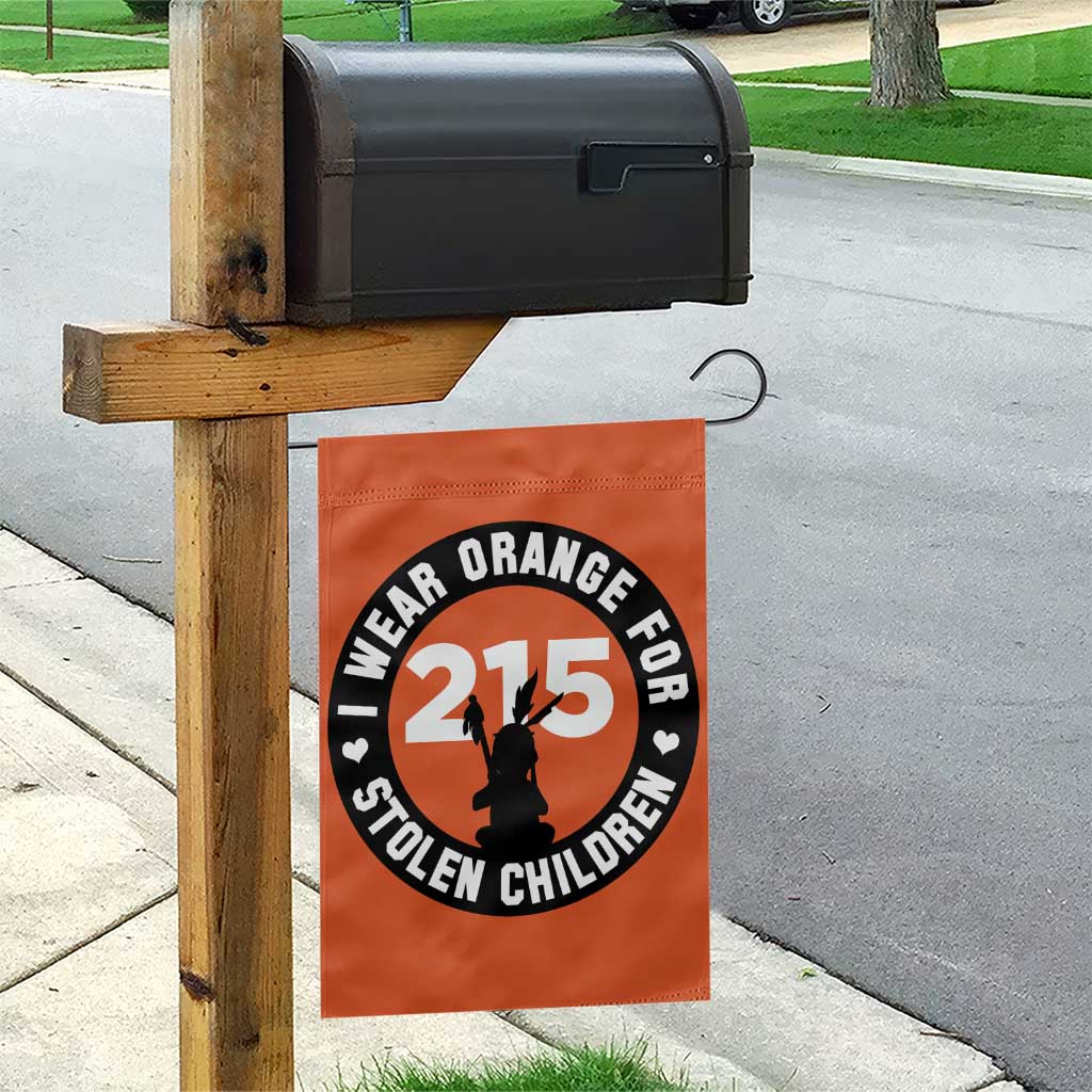 Orange Shirt Day 215 Memorial Garden Flag I Wear Orange For Stolen Children Indigenous Tribute TS02 Print Your Wear