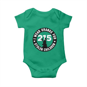 Orange Shirt Day 215 Memorial Baby Onesie I Wear Orange For Stolen Children Indigenous Tribute TS02 Irish Green Print Your Wear