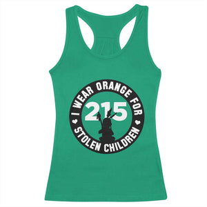 Orange Shirt Day 215 Memorial Racerback Tank Top I Wear Orange For Stolen Children Indigenous Tribute TS02 Irish Green Print Your Wear