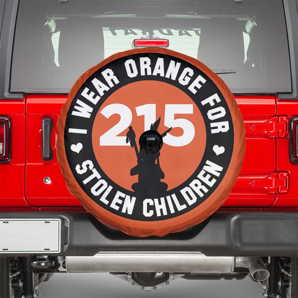 Orange Shirt Day 215 Memorial Spare Tire Cover I Wear Orange For Stolen Children Indigenous Tribute TS02 Orange Print Your Wear