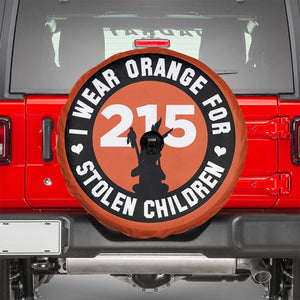 Orange Shirt Day 215 Memorial Spare Tire Cover I Wear Orange For Stolen Children Indigenous Tribute TS02 Orange Print Your Wear