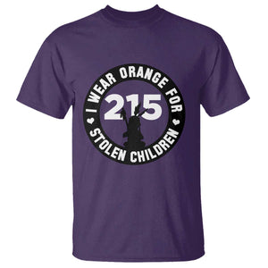 Orange Shirt Day 215 Memorial T Shirt I Wear Orange For Stolen Children Indigenous Tribute TS02 Purple Print Your Wear