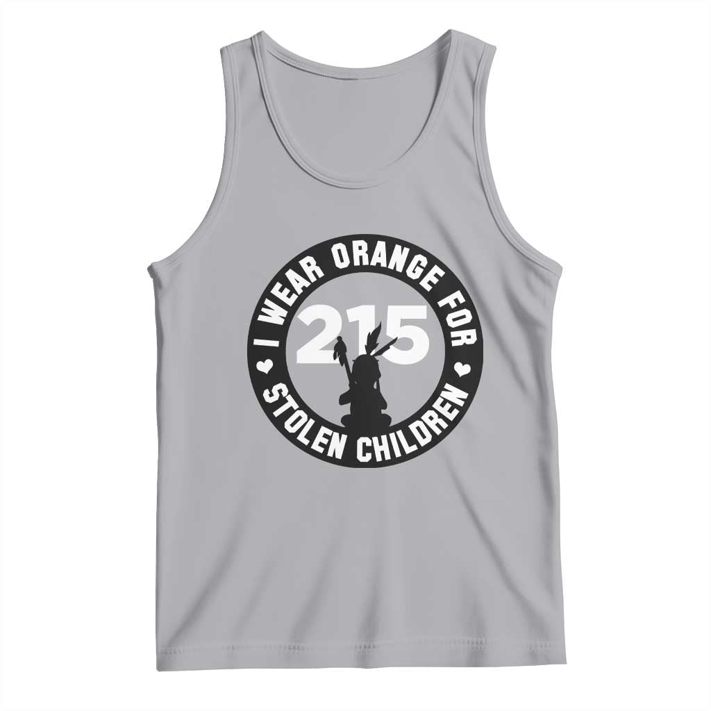 Orange Shirt Day 215 Memorial Tank Top I Wear Orange For Stolen Children Indigenous Tribute TS02 Athletic Heather Print Your Wear