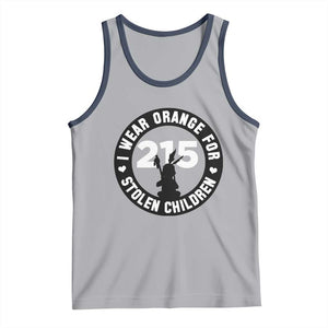 Orange Shirt Day 215 Memorial Tank Top I Wear Orange For Stolen Children Indigenous Tribute TS02 Athletic Heather Navy Print Your Wear