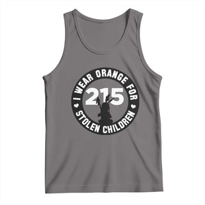 Orange Shirt Day 215 Memorial Tank Top I Wear Orange For Stolen Children Indigenous Tribute TS02 Deep Heather Print Your Wear