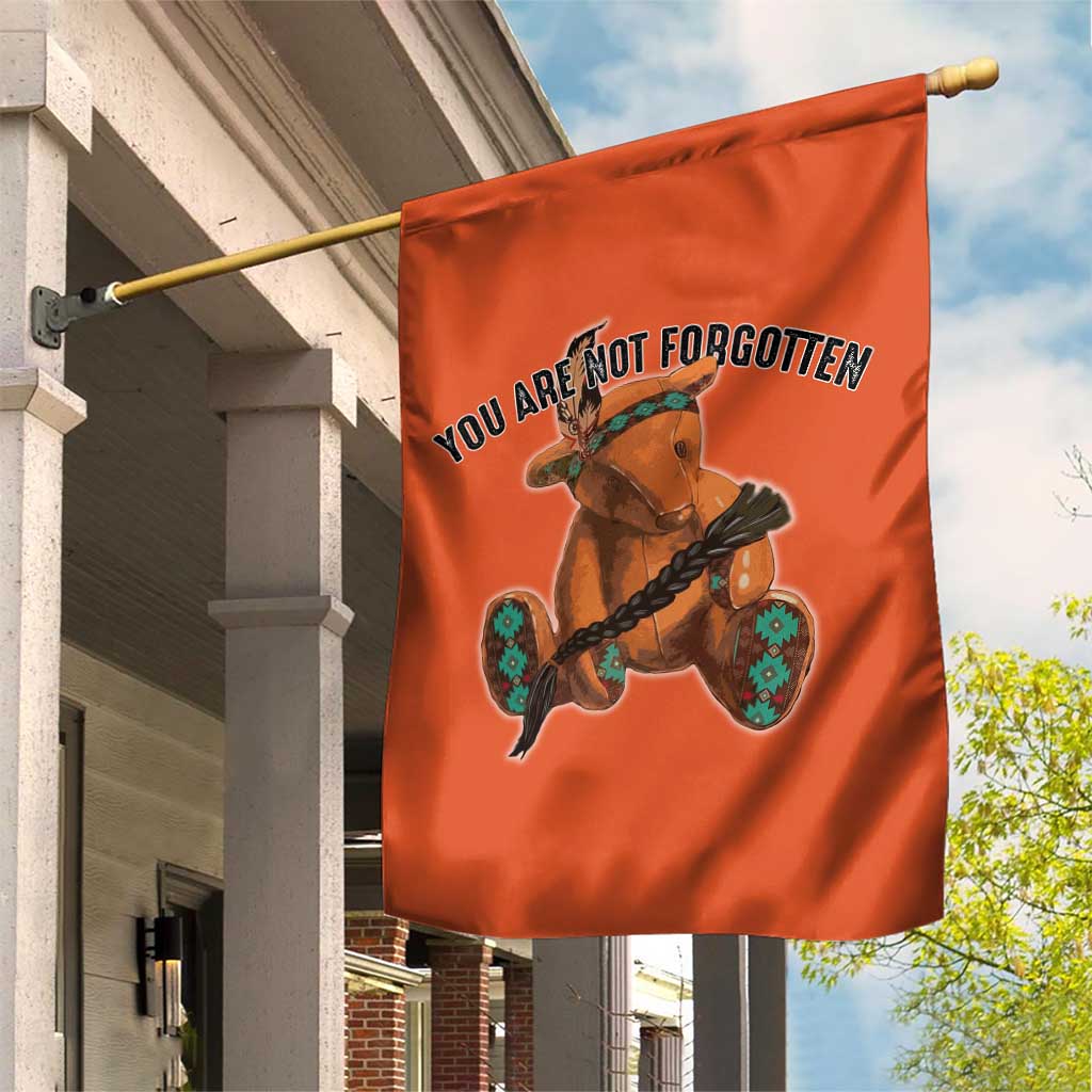 Orange Shirt Day Memorial Bear Garden Flag You Are Not Forgotten Stolen Children Tribute TS02 Print Your Wear