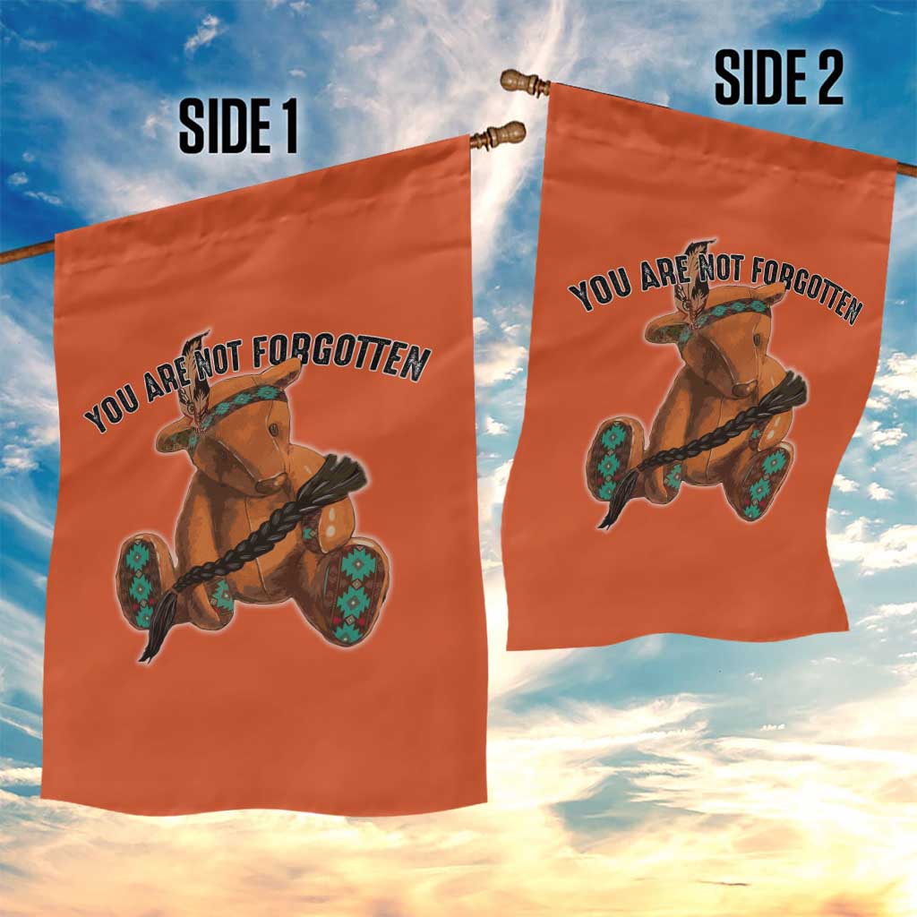 Orange Shirt Day Memorial Bear Garden Flag You Are Not Forgotten Stolen Children Tribute TS02 Print Your Wear