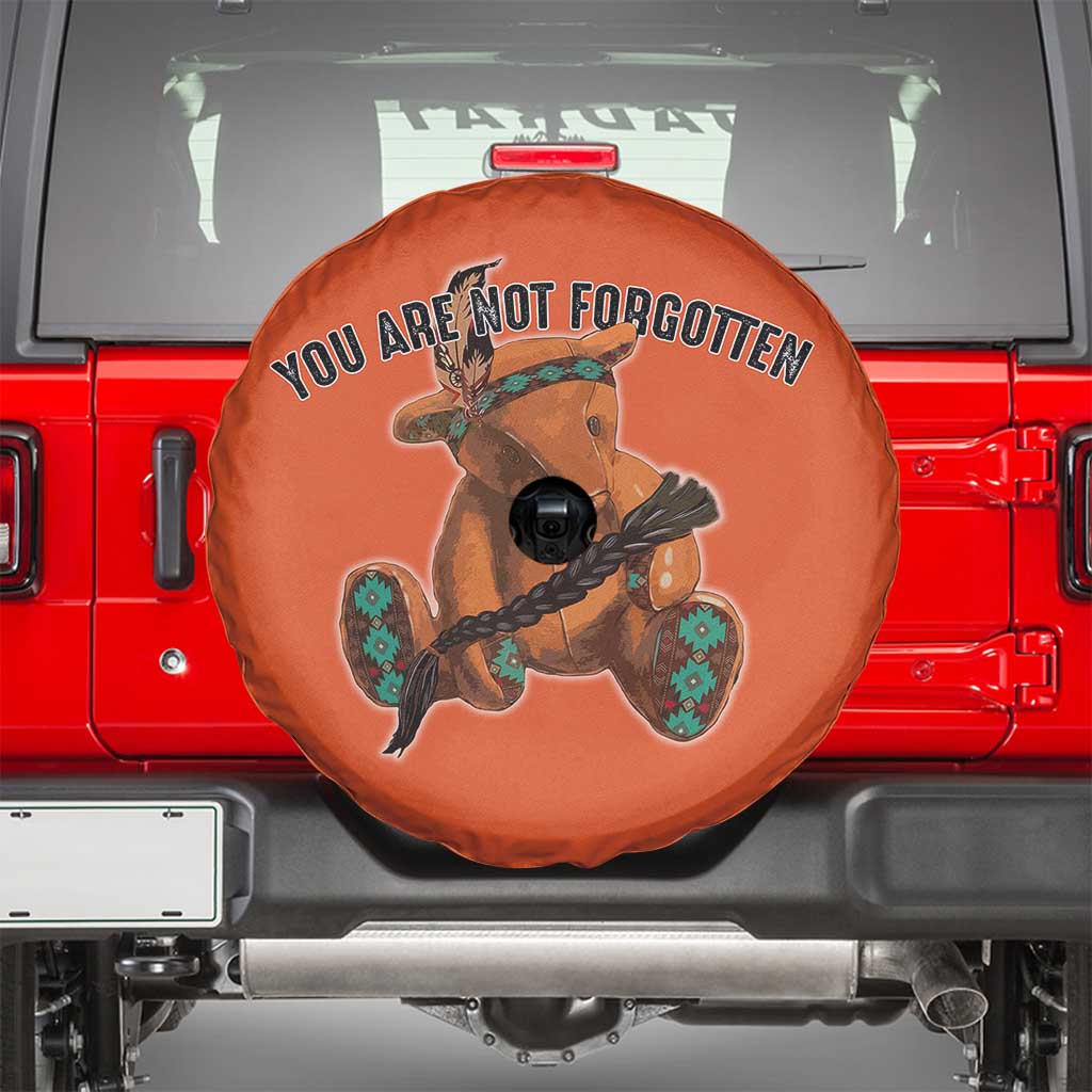 Orange Shirt Day Memorial Bear Spare Tire Cover You Are Not Forgotten Stolen Children Tribute TS02 Orange Print Your Wear