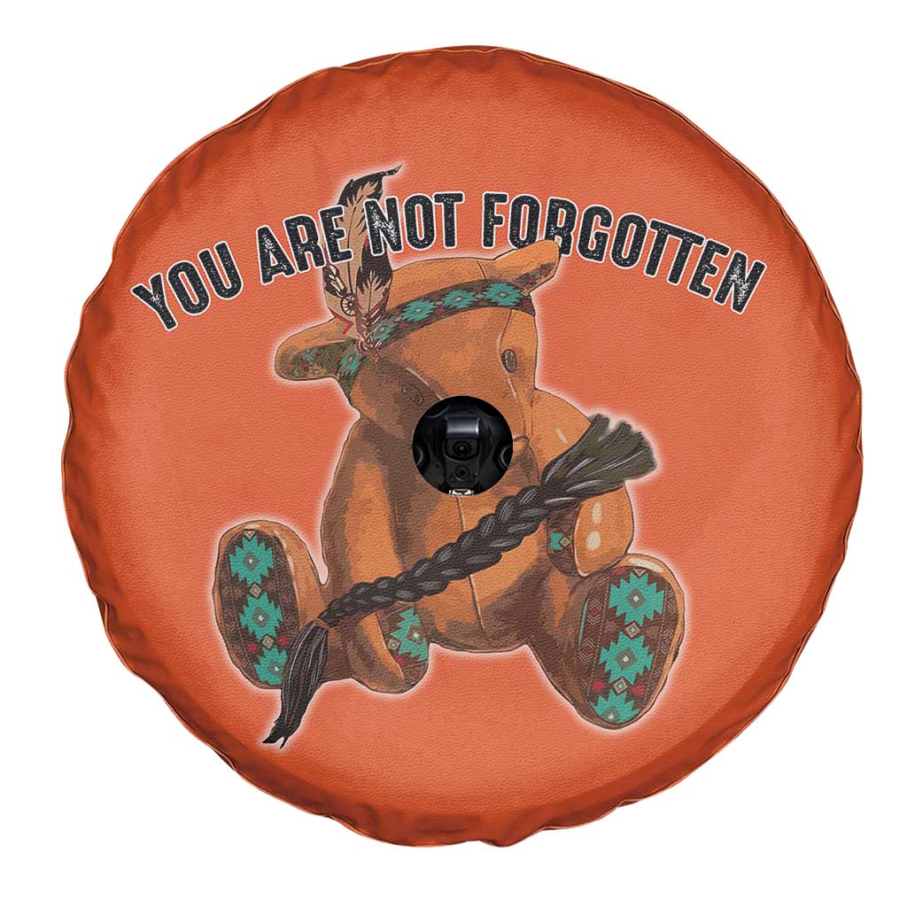 Orange Shirt Day Memorial Bear Spare Tire Cover You Are Not Forgotten Stolen Children Tribute TS02 Print Your Wear