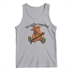 Orange Shirt Day Memorial Bear Tank Top You Are Not Forgotten Stolen Children Tribute TS02 Athletic Heather Print Your Wear