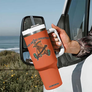 Orange Shirt Day Memorial Bear Tumbler With Handle You Are Not Forgotten Stolen Children Tribute TS02 Print Your Wear
