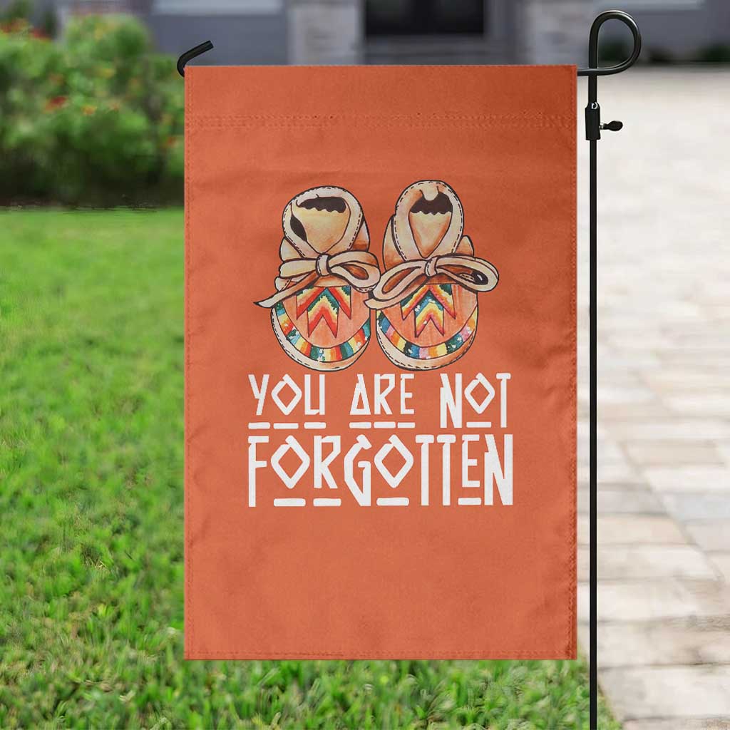 Orange Shirt Day Memorial Moccasins Garden Flag You Are Not Forgotten Indigenous Remembrance for Stolen Children TS02 Print Your Wear